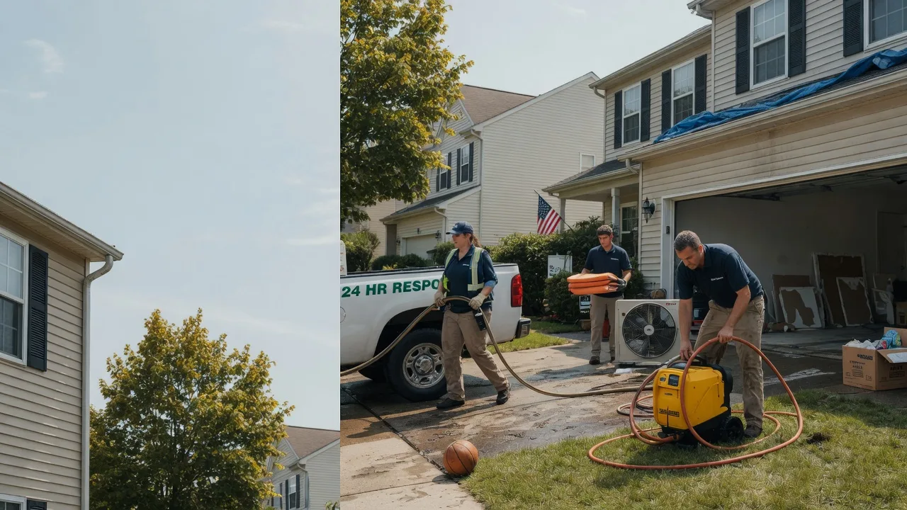 Emergency Water Damage Restoration in Aberdeen Proving Ground, MD near me